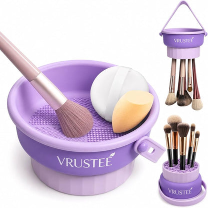Makeup Brush Cleaning Bowl