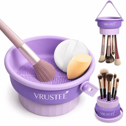 Makeup Brush Cleaning Bowl