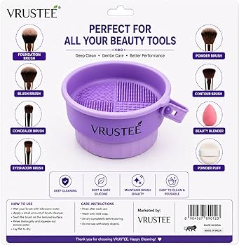 Makeup Brush Cleaning Bowl