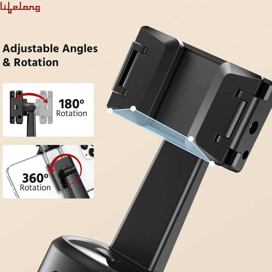 360 Degree phone tracking tripod phone holder