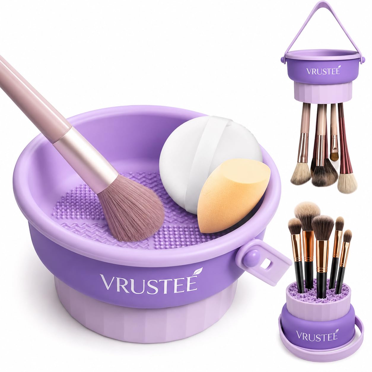 Makeup Brush Cleaning Bowl