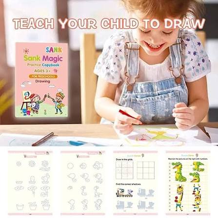 Magical reusable water book