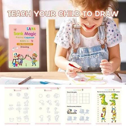 Magical reusable water book